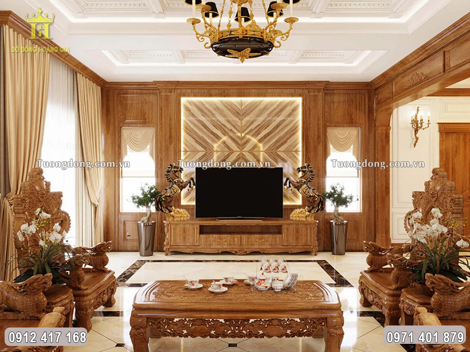 Gia chủ nên đặt tượng ngựa tại không gian phòng khách hay phòng làm việc